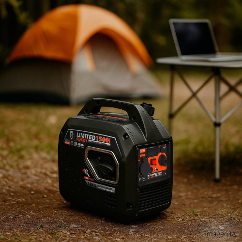 Generador gasolina inverter GENERGY LIMITED 1500I Silent - 1600W de potencia máxima
