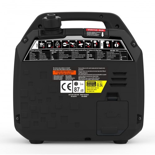 Generador gasolina inverter GENERGY LIMITED 1500I Silent - 1600W de potencia máxima