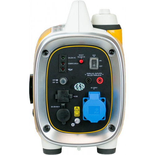 Generador GG9I gasolina sin plomo monofásico 700 W