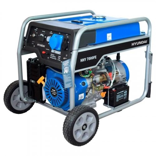 Generador Hyundai HHY7000FEK Gasolina monofásico