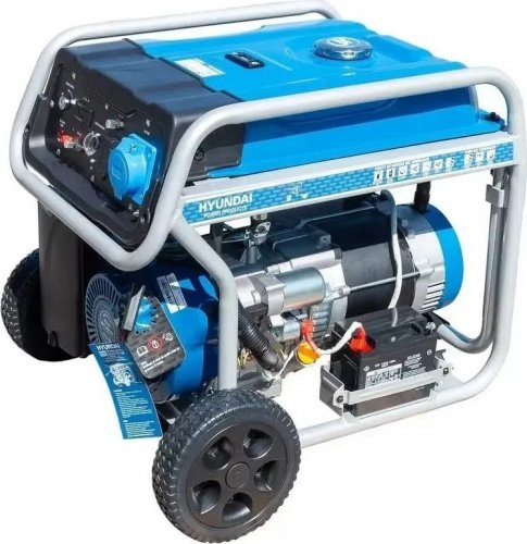 Generador Hyundai HHY7000FEK Gasolina monofásico