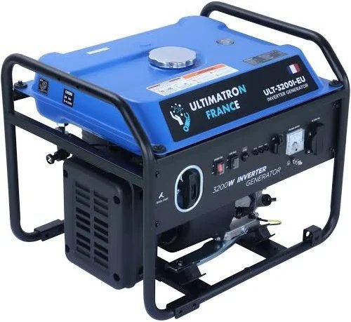 Generador Inversor Gasolina 3200 W Ultimatron Depósito 14,5 L