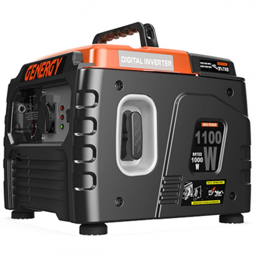 Generador inverter GENERGY LIMITED1000i – 1100W de salida máxima a 230V – Ligero y compacto ideal para hobbies
