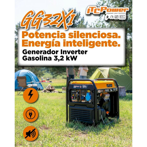 Generador inverter itc 3200w 26kg