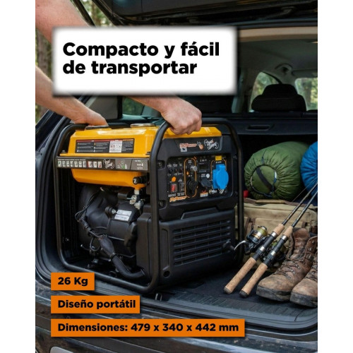 Generador inverter itc 3200w 26kg