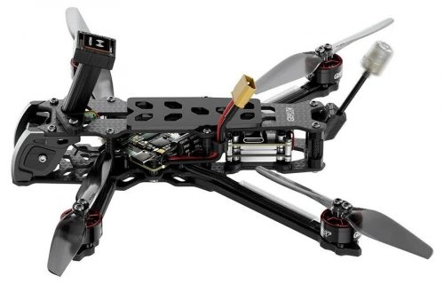 GEPRC GEPRC Tern LR40 Drone de carreras de larga distancia de 4 pulgadas y 4S con transmisión analógica PNP BNF con Taker G4 45A AIO 1W VTX Caddx Rate