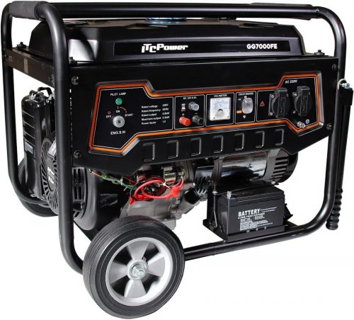 GG7000FE Generador Eléctrico Gasolina Itcpower 5,5kw