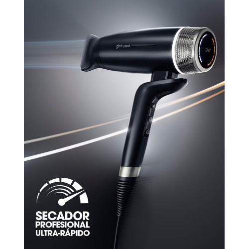 Ghd Secador iónico profesional Speed negro