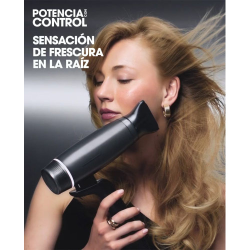 Ghd Speed Titanium negro secador de cabello profesional