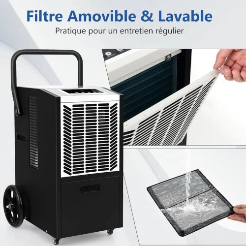 GIANTEX Deshumidificador de aire de 66 l