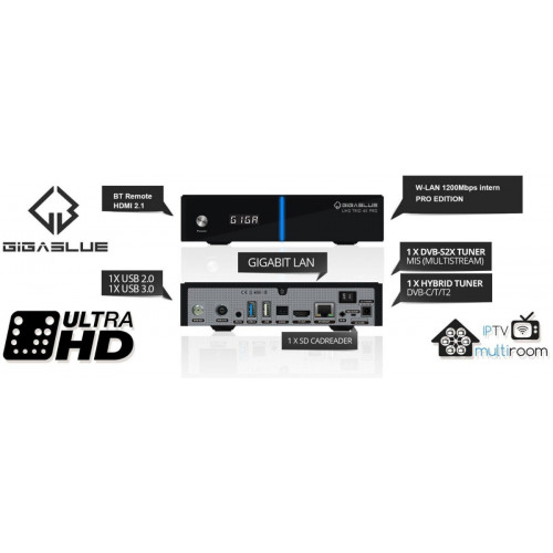 GigaBlue UHD Trio 4K PRO