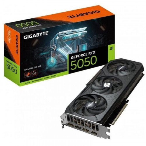Gigabyte GeForce RTX 5050 Gaming OC 8GB GDDR6 Reflex 2 RTX AI DLSS4