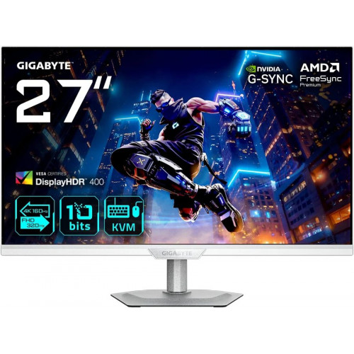 GIGABYTE M27UP ICE Monitor de juego 27” 4K UHD