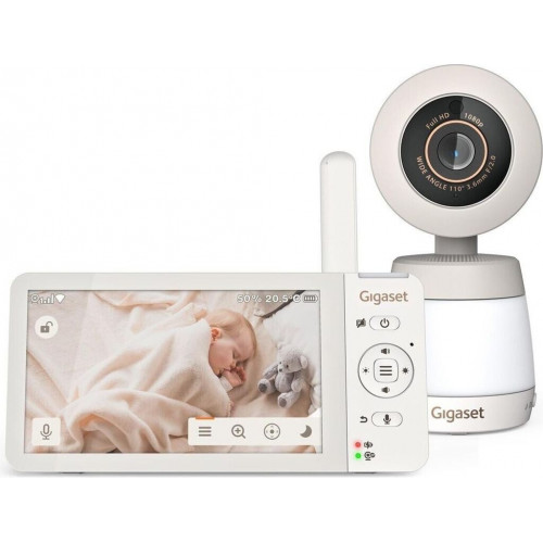 Gigaset Baby 700 Connected Video-Babyphone 5,5'' -Full HD-Touchscreen