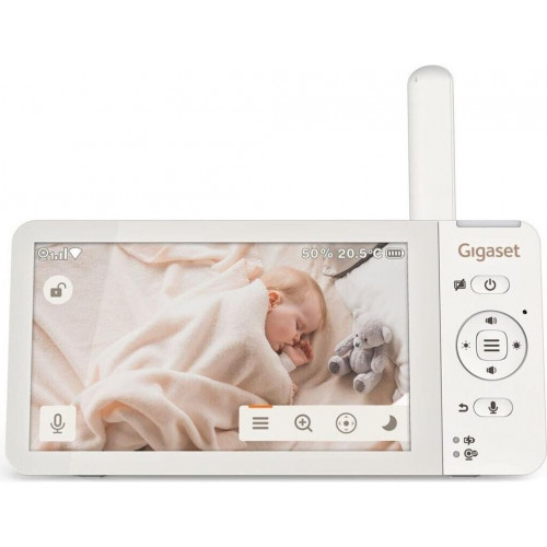 Gigaset Baby 700 Connected Video-Babyphone 5,5'' -Full HD-Touchscreen