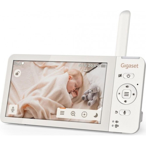 Gigaset Baby 700 Connected Video-Babyphone 5,5'' -Full HD-Touchscreen