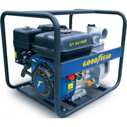 Goodyear Motobomba de agua a gasolina 4.100W. Motor de gasolina 4 tiempos