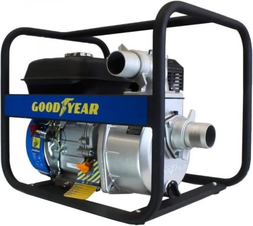 Goodyear Motobomba de agua a gasolina 4.100W. Motor de gasolina 4 tiempos