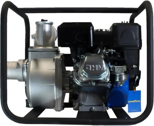 Goodyear Motobomba de agua a gasolina 4.100W. Motor de gasolina 4 tiempos