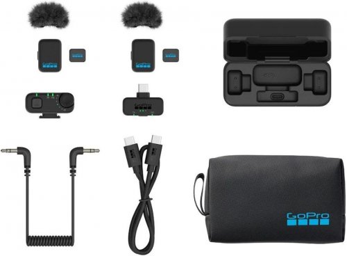 GoPro Kit completo de micrófono inalámbrico GoPro