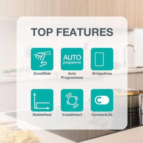 Gorenje gi6432bscwf G600 Placa de inducción de 60 cm