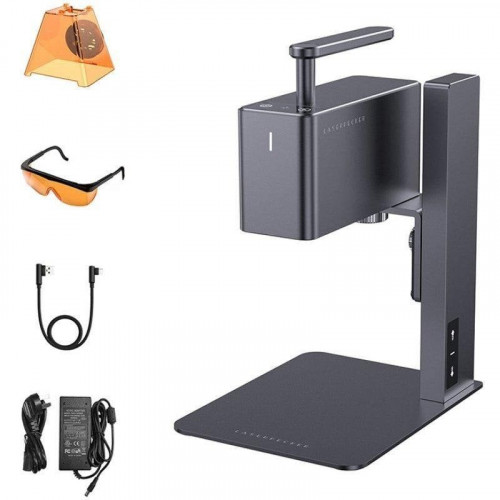 Grabador láser LaserPecker LP2BV 5W portátil Bluetooth alta precisión