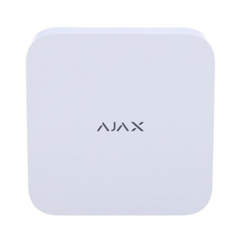 Grabador NVR Ajax AJ-NVR108-W 4K 8 canales PoE Blanco compatible ecosistema Ajax