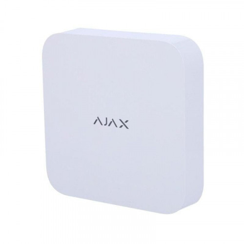 Grabador NVR Ajax AJ-NVR108-W 4K 8 canales PoE Blanco compatible ecosistema Ajax