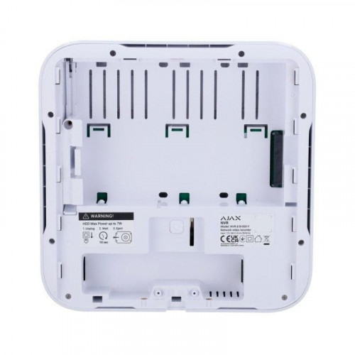 Grabador NVR Ajax AJ-NVR108-W 4K 8 canales PoE Blanco compatible ecosistema Ajax