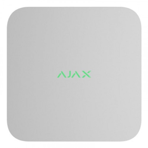 Grabador NVR Ajax AJ-NVR108-W 4K 8 canales PoE Blanco compatible ecosistema Ajax