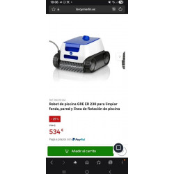 Gre Robot Limpiafondos eléctrico