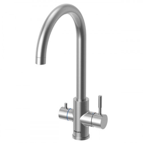 Grifo de cocina caño alto osmosis 3 vías PHILIPS ASH3511/10 acero inox cepillado
