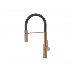 Grifo de cocina monomando alto+ducha ESSEBAGNO Magneto cobre