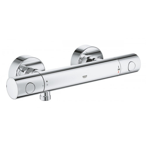 Grifo de ducha termostático GROHE Clova cromo brillo Antical Latón