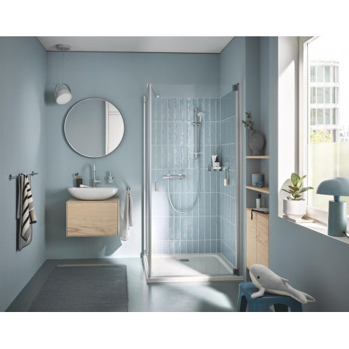 Grifo de ducha termostático GROHE Clova cromo brillo Antical Latón