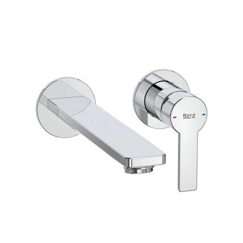 Grifo de lavabo empotrado ROCA Alpine monomando cromo brillo. Antical. Latón. Caño de 20.1 cm