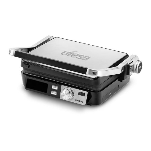 Grill Ufesa K2 con placas desmontables Negro