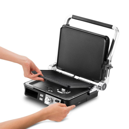 Grill Ufesa K2 con placas desmontables Negro