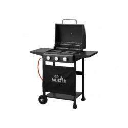 GRILLMEISTER Barbacoa de gas 3 quemadores