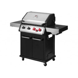 GRILLMEISTER Barbacoa de gas 4+1 quemadores cerámicos