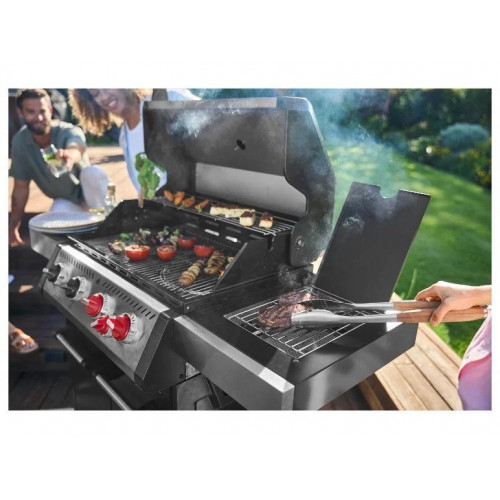 GRILLMEISTER Barbacoa de gas 4+1 quemadores cerámicos
