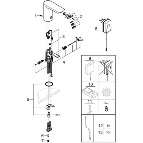 GROHE Bau Cosmopolitan E (36453000)