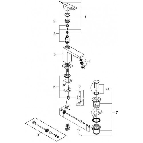 GROHE Eurocube (23445000)