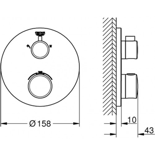GROHE Grohtherm (24076000)
