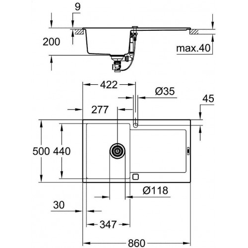GROHE K500 (31644AP0)