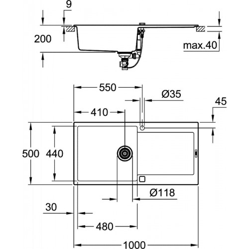 GROHE K500 (31645AP0)