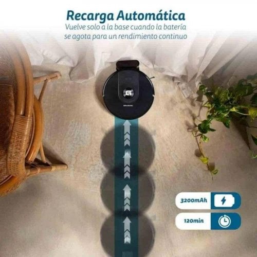 Grunkel Robot Aspirador I-dancer Turbo Laser