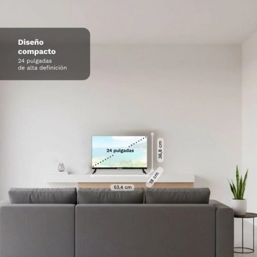 GRUNKEL Televisor Led Hd 24 Wifi