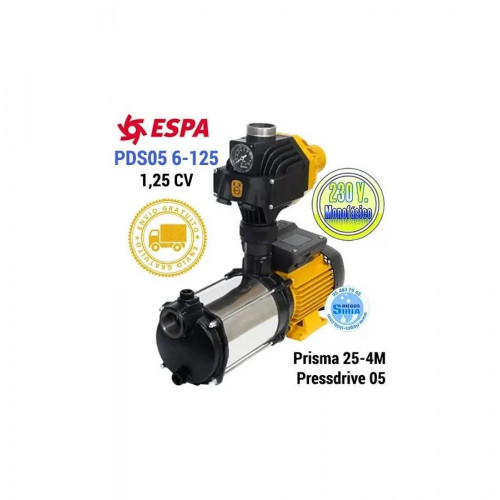 Grupo de Presión Espa Prisma 25 4m PDS 05 6 125 230 50