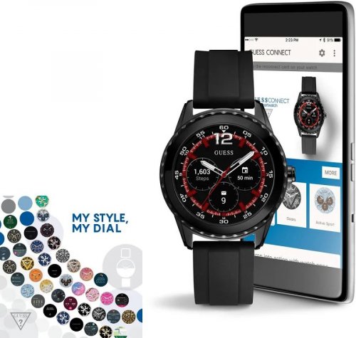 Guess Connect C1002M1 Ladies Smartwatch para unisex